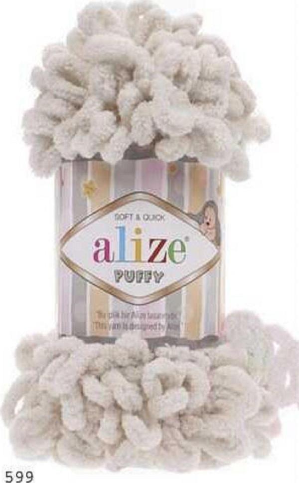 Alize Puffy Açık Kahfe 1 Adet Colar : 599 - Image 1