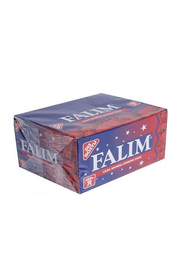 Kobalbusiness Falım Şekersiz Sakız Çilek Aromalı X 100 Adet-Ab - Image 1