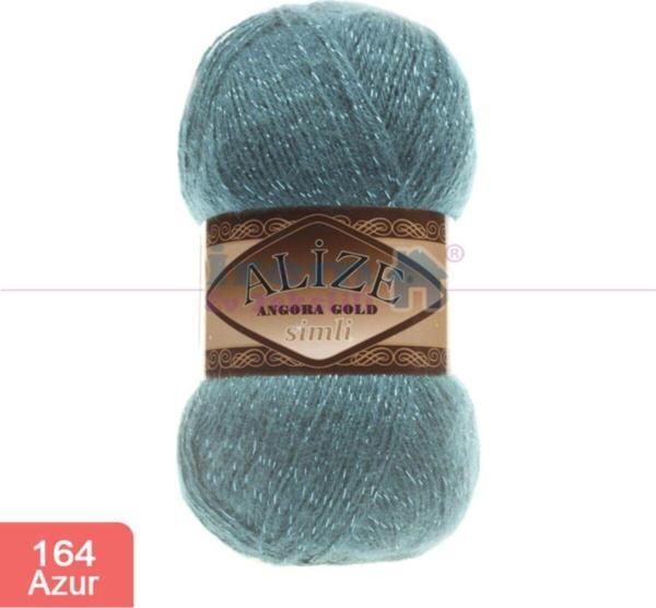 Alize Angora Gold Simli El Örgü Ipi (5 Li Paket) - Image 1