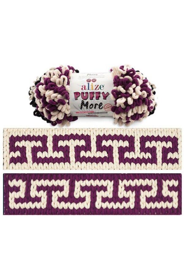 Alize Puffy More El Örgü Ipliği, Battaniye, Bebek Ürünleri - Image 1