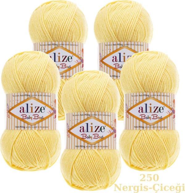Alize Baby Best 5'Li Paket Renk :250 - Image 1