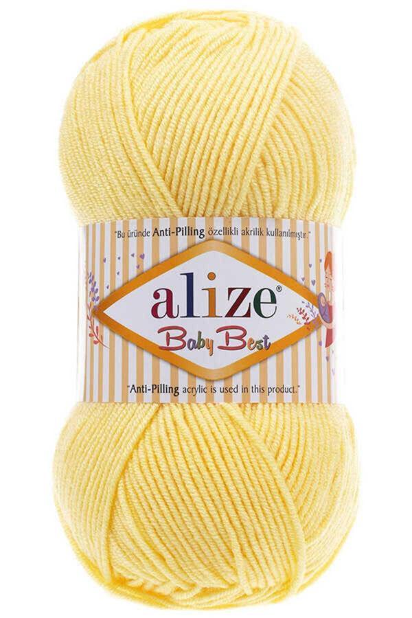Alize Baby Best Açık Sarı No :250 - Image 1