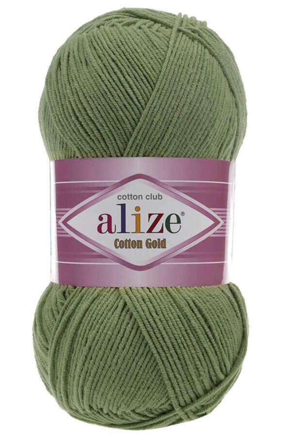 Alize Cotton Gold - 485 Yeşil -3Lü Yumak Bilgeceişler - Image 1