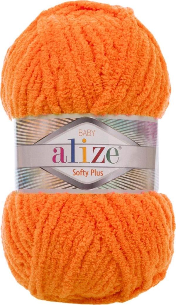 Alize Softy Plus El Örgü Ipi Renk Kodu:06-Portakal - Image 1