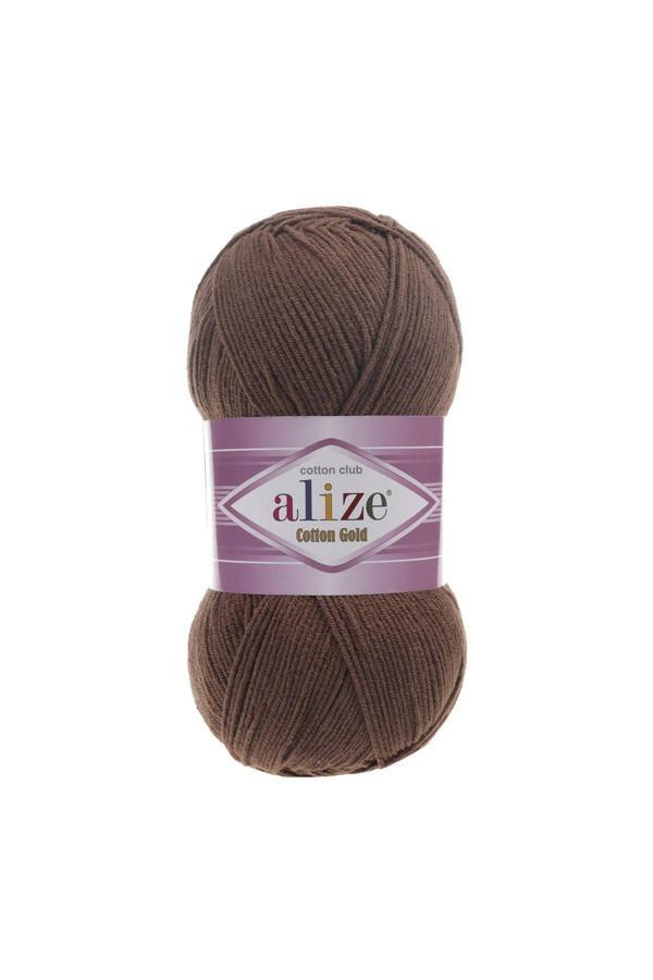 Alize Cotton Gold El Örgü İpi 1 Adet - 493 Dumanlı Kuvars - Image 1