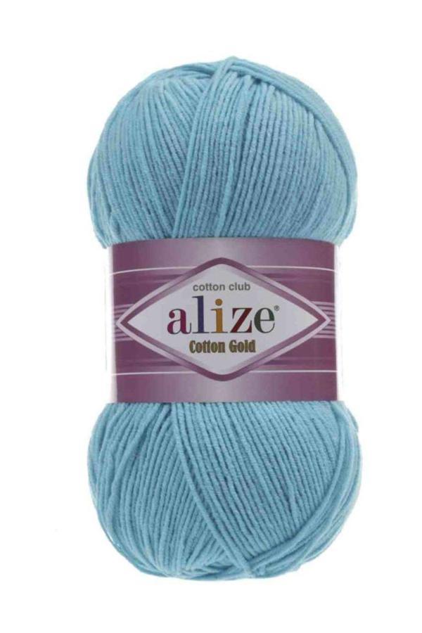 Alize Cotton Gold El Örgü Ipi Turkuaz 287 - Image 1