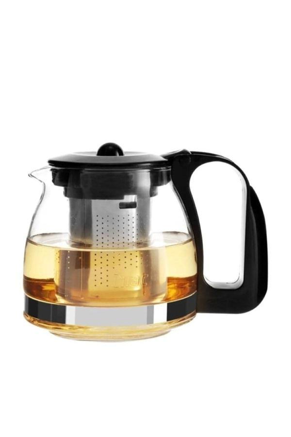 Yakut Çelik Süzgeçli Demlik 700 Ml - Image 1