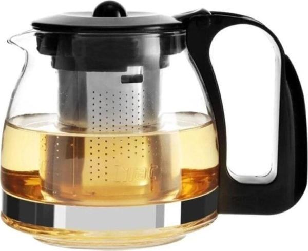 Yakut Çelik Süzgeçli Demlik 700 Ml - Image 1