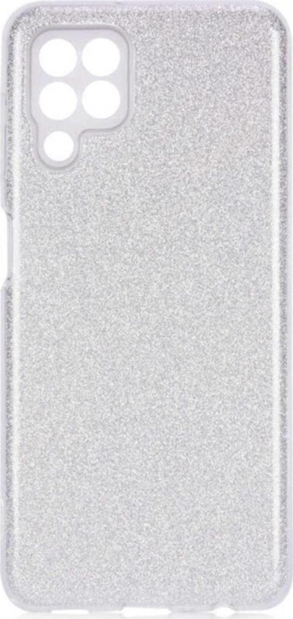Coverzone Galaxy A22 4g Kılıf Shining Silikon Kılıf Shining Silikon Gri - Image 1