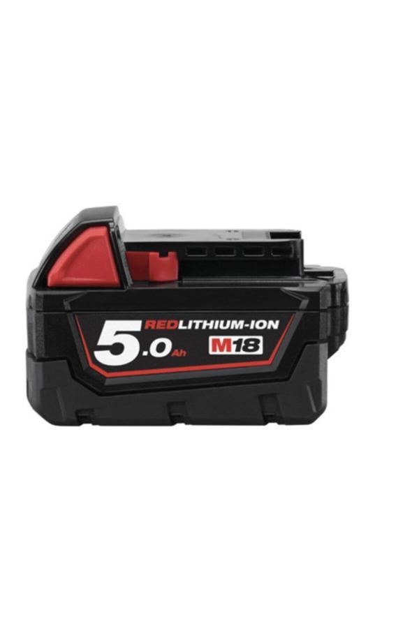 Milwaukee M18B5 Redlithium-Ion 18V. 5,0Ah Akü - Image 1