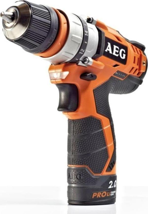 Aeg Bbs 12 C 2 Li 12V / 2.0Ah Akülü Matkap / Vidalama (Çift Akü) - Image 1