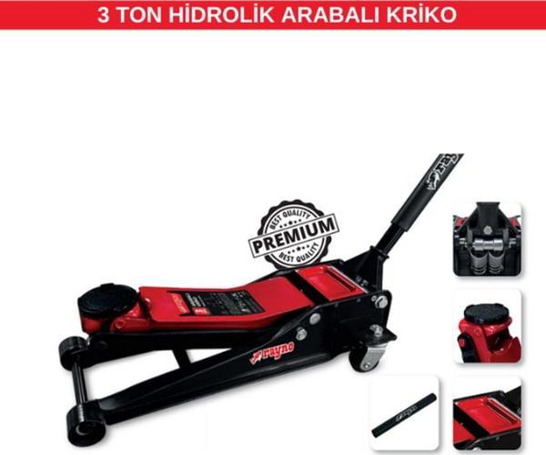 Rayno 3 Ton Hidrolik Arabalı Kriko - Image 1