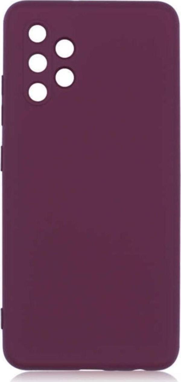 Coverzone Galaxy A32 4g Kılıf Delux Silkytermoplastik Kılıf Koyu Mor - Image 1