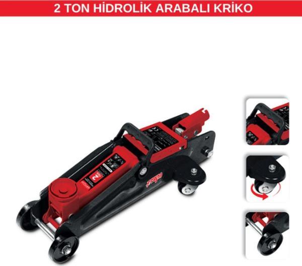 Rayno 2 Ton Hidrolik Arabalı Kriko - Image 1