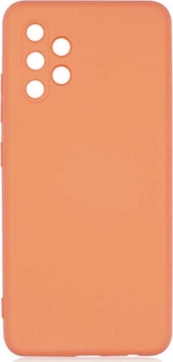 Coverzone Galaxy A32 4g Kılıf Delux Silkytermoplastik Kılıf Turuncu - Image 1