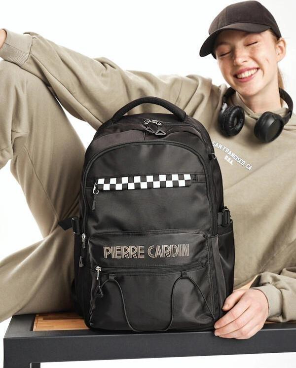 Siyah Unisex Sırt Çantası 07PCT183-S - Image 1