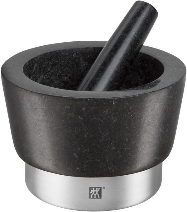 Zwilling Spices Granit Havan, Granit, Siyah - Image 1