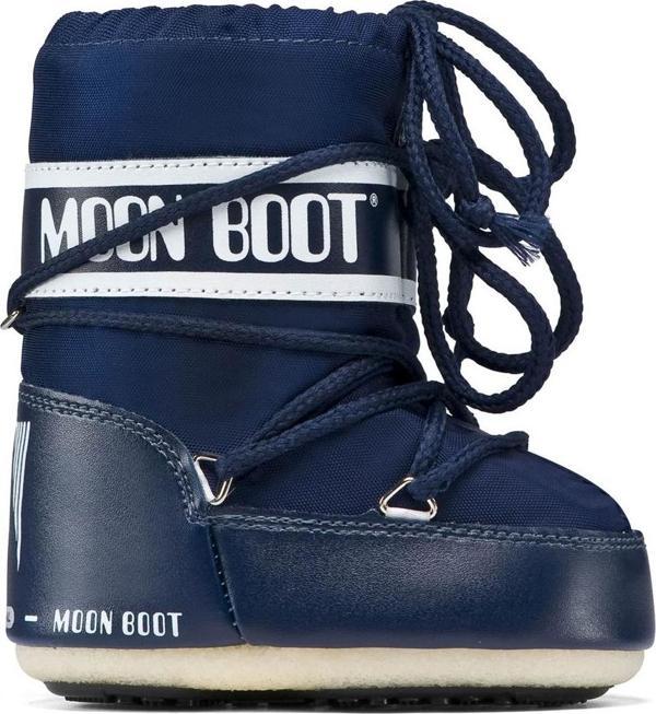 Erkek Çocuk Bot (Kar) 80D1400430-F003 Moon Boot Mini Nylon Blue (19-22) - Image 1