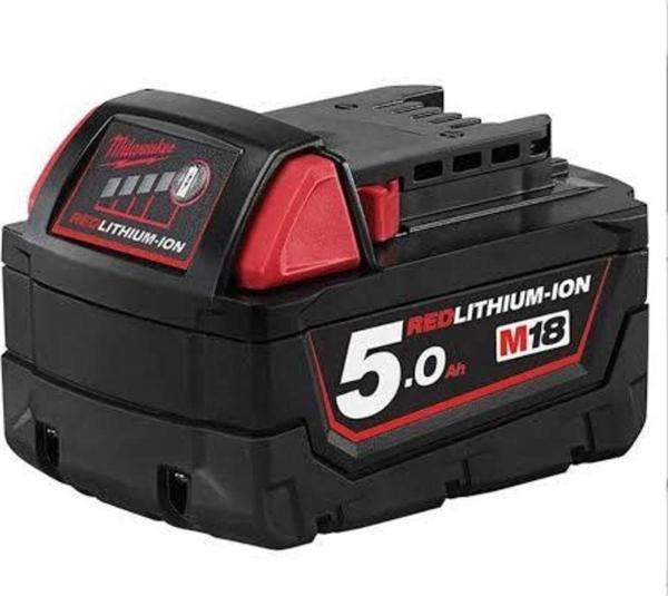 Milwaukee M18 18 Volt 5 Amper Akü B5-5.0Ah Batarya - Image 1