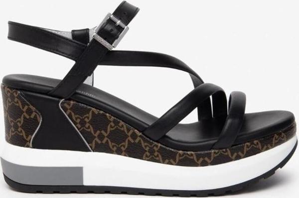 Kadın Sandalet E307758D NeroGiardini TAMIGI POLI.MILENA7854 ZEPTR MILENA 7854 100-Nero - Image 1