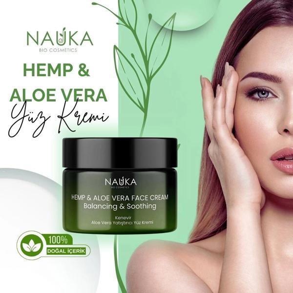 HEMP & ALOE VERA FACE CREAM - Image 1