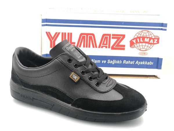 YILMAZ Mekap %100 Hakiki Deri Unisex İş ve Spor Ayakkabı - Image 1