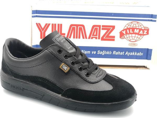 YILMAZ Mekap %100 Hakiki Deri Unisex İş ve Spor Ayakkabı - Image 1