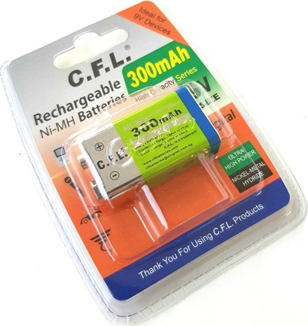 CFL 9 V 250 MAH. PİL - Image 1