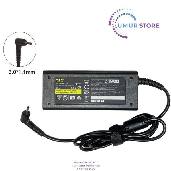 Acer ADP-45HE D 3.0x1.1mm Notebook Adaptörü - Image 1