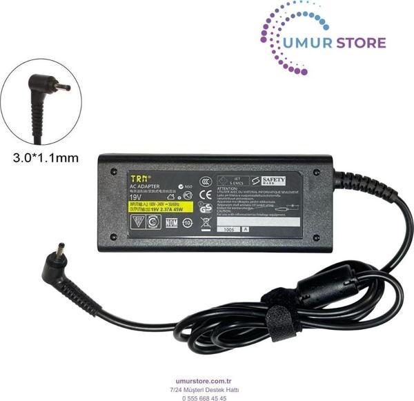 Acer ADP-45HE D 3.0x1.1mm Notebook Adaptörü - Image 1