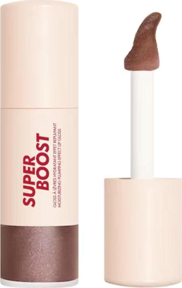 Make Up For Ever  Super Boost Lip Gloss - Dolgunlaştırıcı Etkili Dudak Parlatıcısı 07 Limitless Brow - Image 1