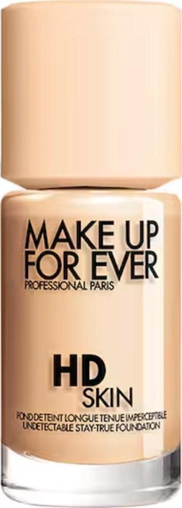 MAKE UP FOR EVER HD Skin 1N06 - Gözle görülmeyen uzun süre kalıcı fondöten 30 ML  - Image 1