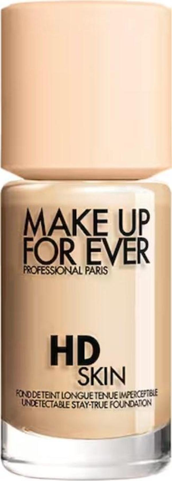 MAKE UP FOR EVER HD Skin 1N10 - Gözle görülmeyen uzun süre kalıcı fondöten 30 ML  - Image 1