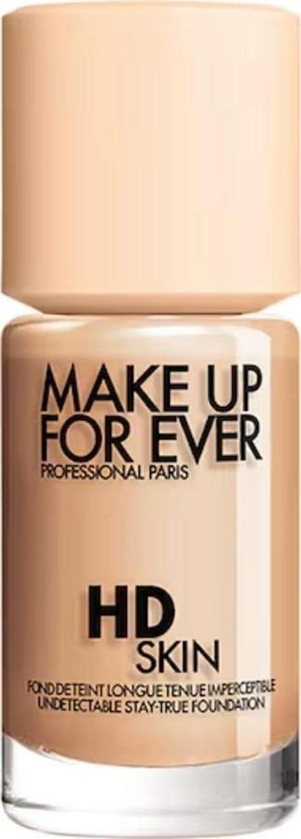 MAKE UP FOR EVER HD Skin 1R12 - Gözle görülmeyen uzun süre kalıcı fondöten 30 ML  - Image 1