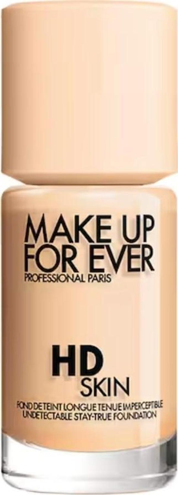MAKE UP FOR EVER HD Skin 1Y04 - Gözle görülmeyen uzun süre kalıcı fondöten 30 ML  - Image 1