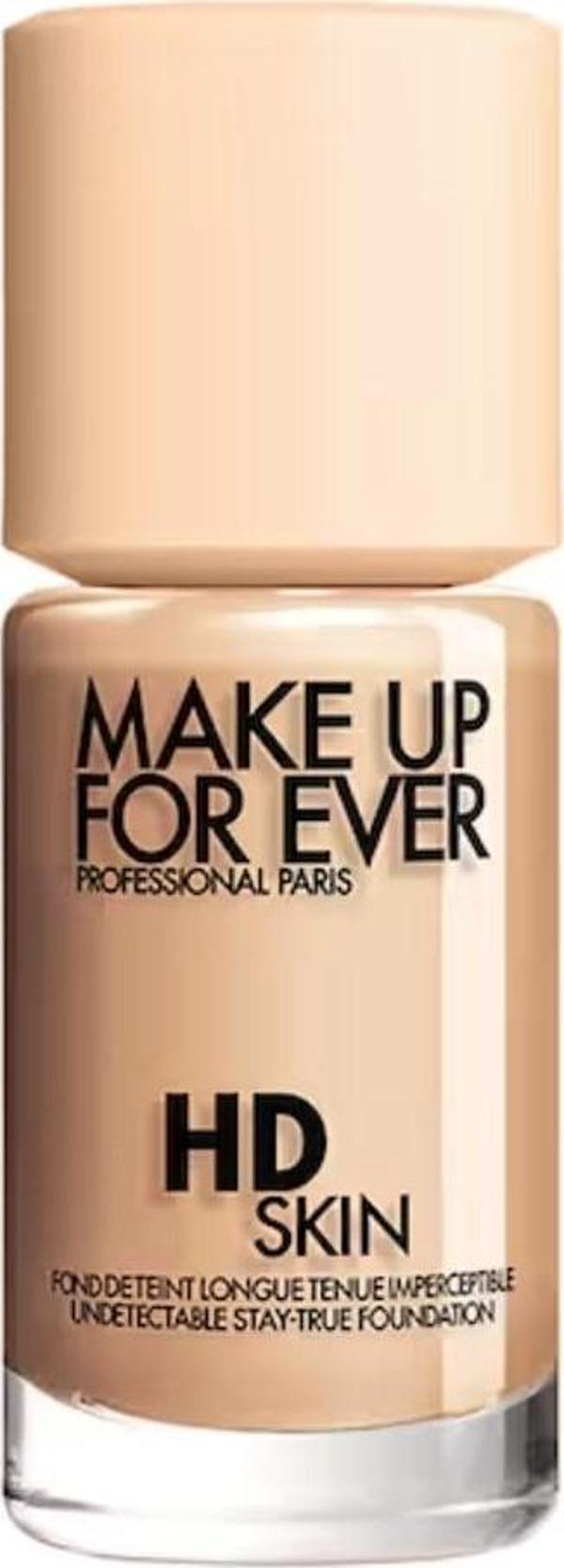 MAKE UP FOR EVER HD Skin 1Y18 - Gözle görülmeyen uzun süre kalıcı fondöten 30 ML  - Image 1