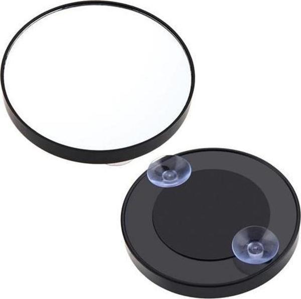 Büro Ev Dekoru için 10x Büyüteçli Vantuzlu Makyaj Traş Aynası - Image 1