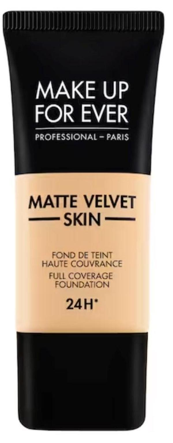 MAKE UP FOR EVER Matte Velvet Skin Ivory Beige - Mat Bitişli Fondöten - Image 1