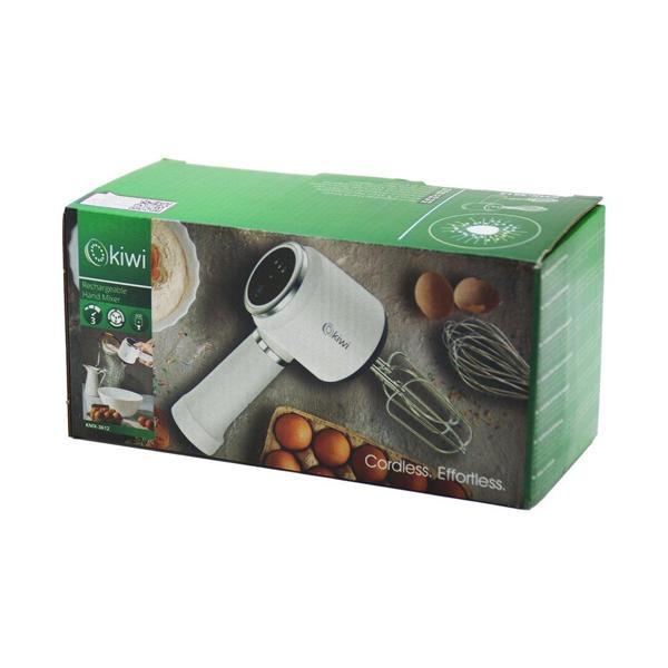 KİWİ KMX-3612 USB ŞARJLI MİKSER 2 X 2-MODEL ÇIRPICI = 4PCS 20W 3-KADEME HIZ=IŞIKLI GÖSTERGE Lİ-İON PİL:1500mAh (2818) - Image 1