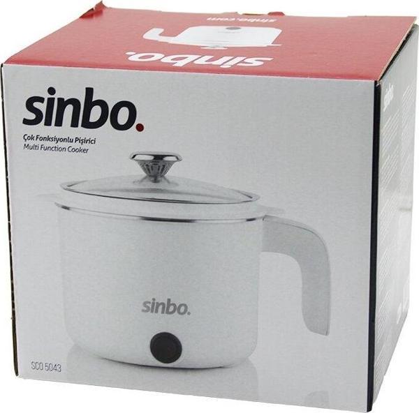 ELEKTRİKLİ FONKSİYONLU PİŞİRİCİ ÇELİK TENCERE 800ML 400W BUHARDA PİŞİRME APARATI CAM KAPAK SCO-5043 (2818) - Image 1