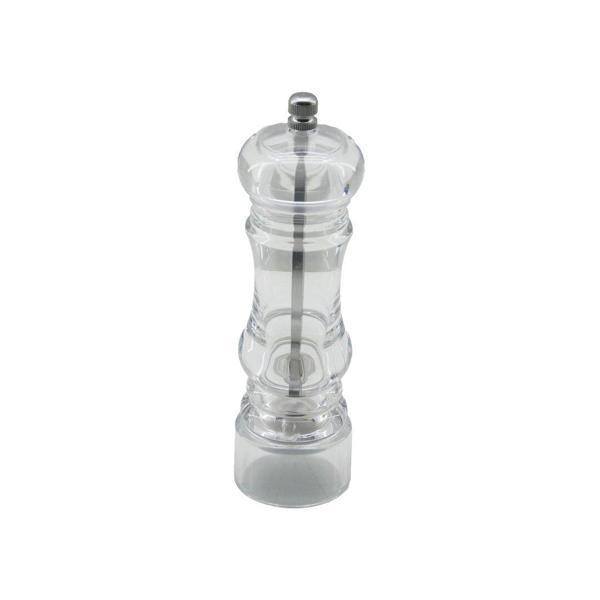 KÜÇÜK AKRİLİK ŞEFFAF MİKA KRİSTAL PLASTİK BAHARAT ÖĞÜTÜCÜ ÇAP: 5CM Y: 17.5CM (2818) - Image 1