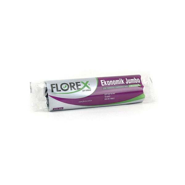 20 ADET FLOREX-513 EKO JUMBO 80X110CM ÇÖP TORBASI (2818) - Image 1