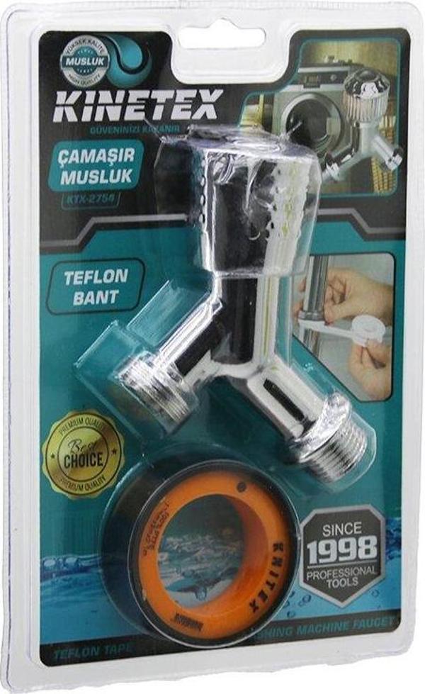 ÇAMAŞIR MUSLUK  VE TEFLON BANT (2818) - Image 1
