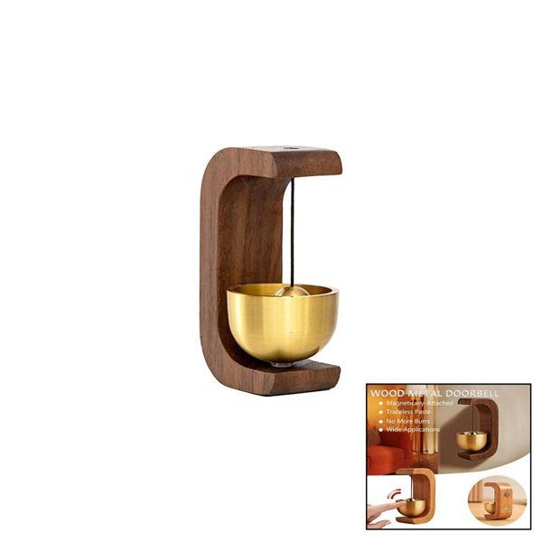 MIKNATISLI DEPREM ZİLİ - METAL DEKORATİF KAPI - DOLAP ZİLİ (2818) - Image 1