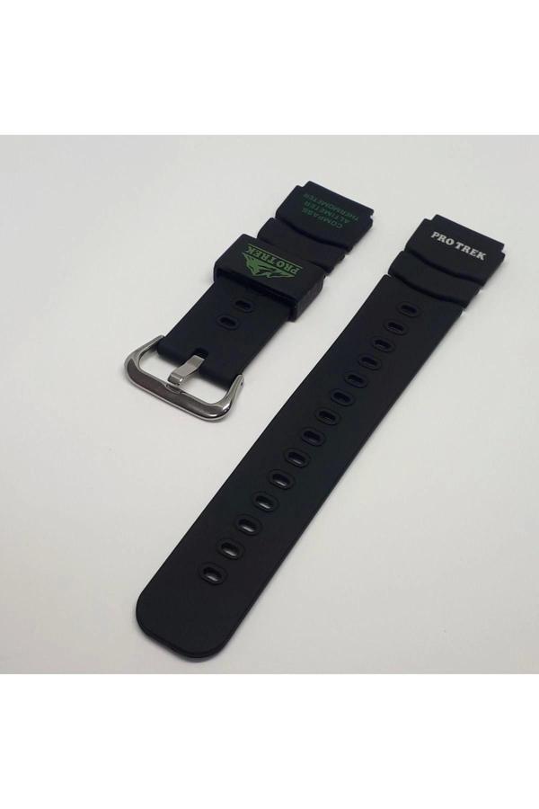 Casio PRT-40,ATC-1000 Protrek Uyumlu Slikon Plastik Saat Kordonu ** 1.KALİTE ** - Image 1