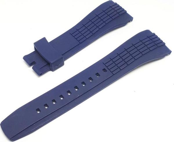 Seiko Velatura Uyumlu Slikon Saat Kordonu - LACİVERT - Image 1