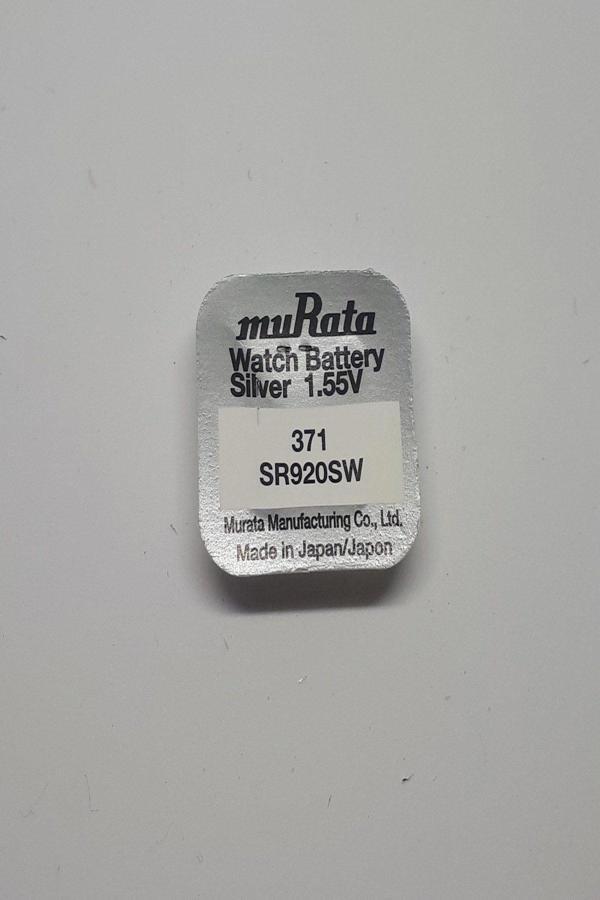Murata Sony 371 SR920SW 1,55V Saat Pili - 1 ADET - Image 1