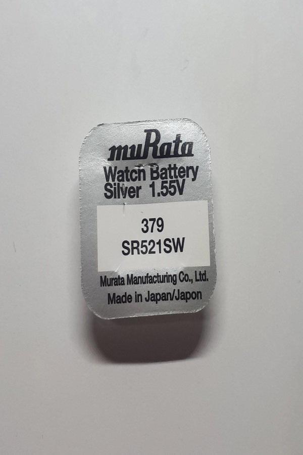 Murata Sony 379 SR521SW 1,55V Saat Pili - 1 ADET - Image 1