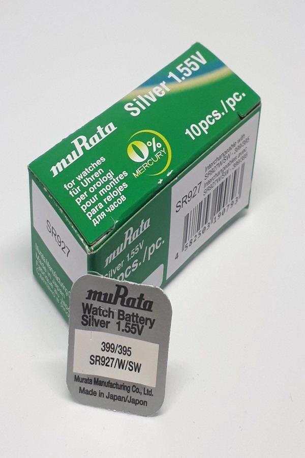 Murata Sony 395 SR927SW 1,55V Saat Pili - 10 ADET - Image 1