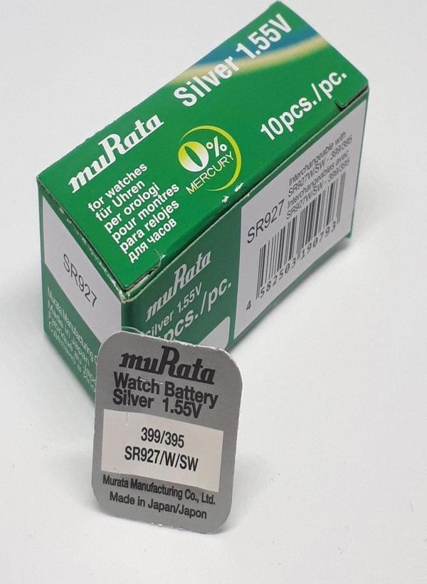 Murata Sony 395 SR927SW 1,55V Saat Pili - 10 ADET - Image 1